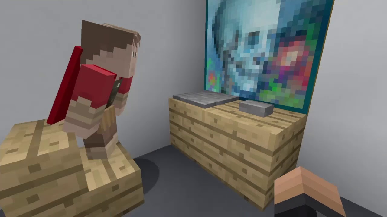 Minecraft le d'emenagement 2 (court metrage)