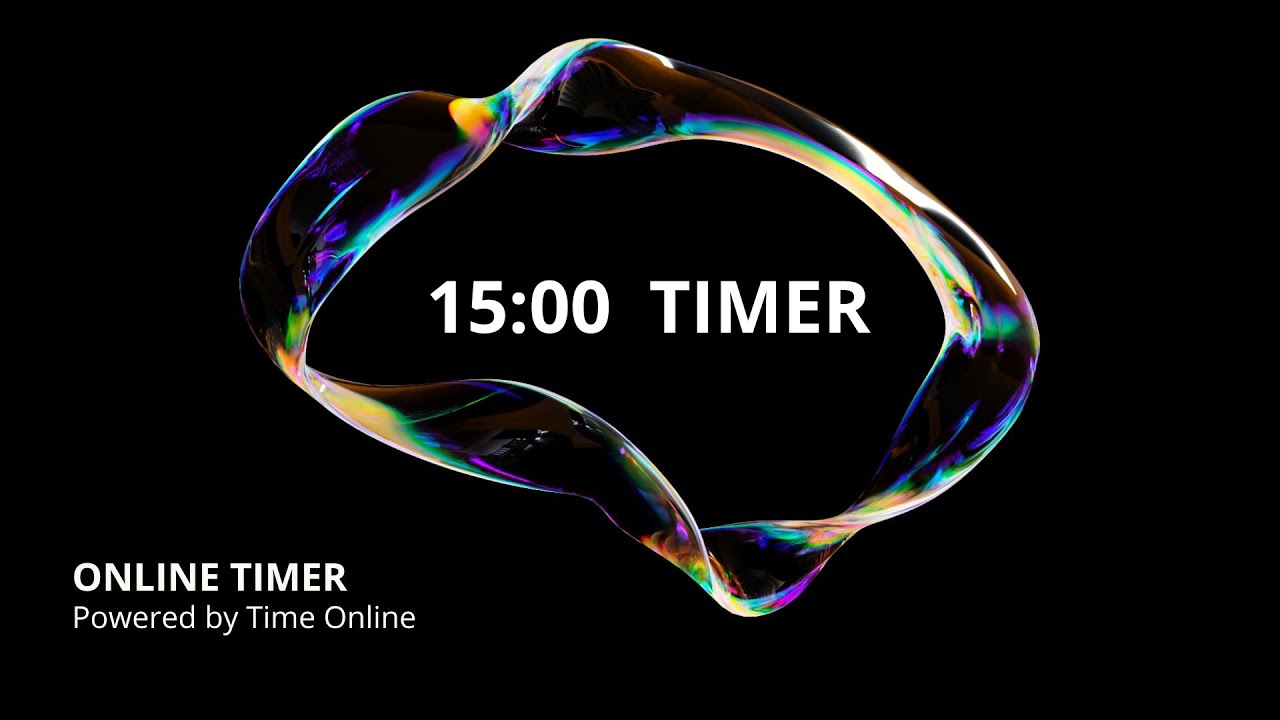 15 Minute Timer – Focus, Study & Productivity | Time Online