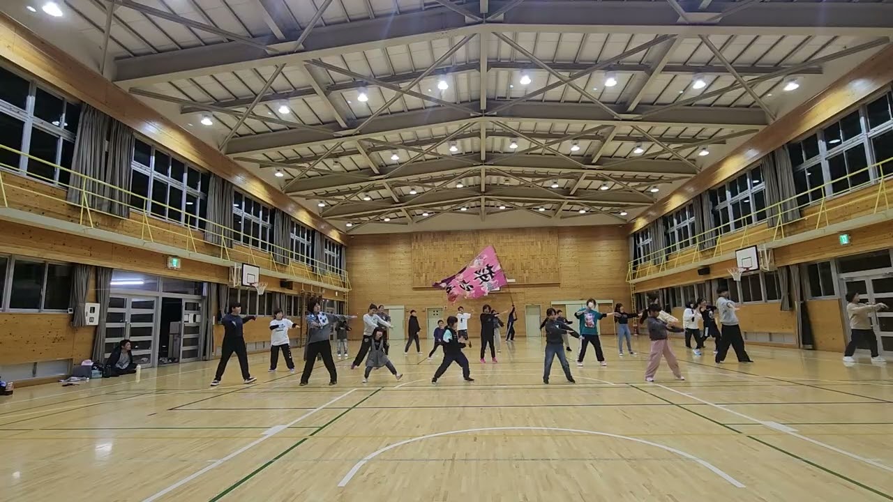 2025　練習納め 桜花女　花まつり