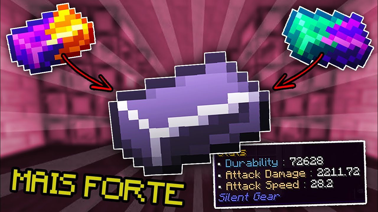 A LIGA MAIS FORTE PARA FAZER UMA ARMA COM 5500 DE DANO!! - NonoFactory 2 #44 (Minecraft 1.16 + Mods)