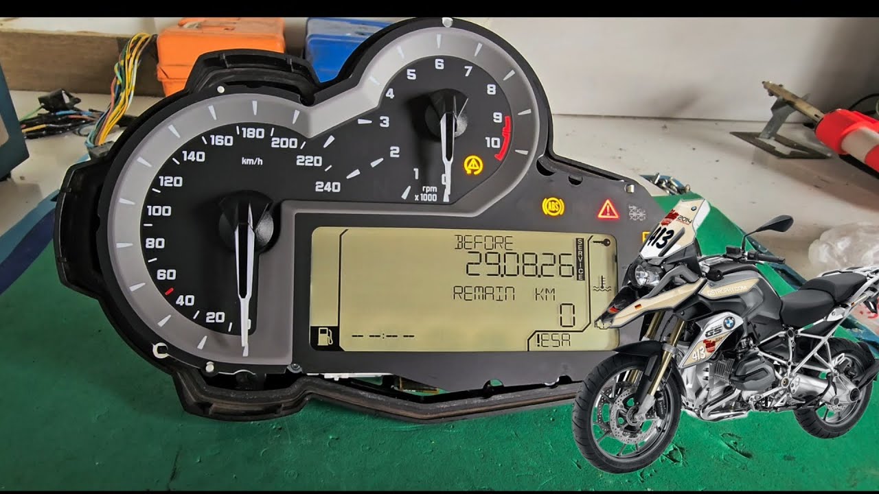 Painel BMW 1200 conserto!