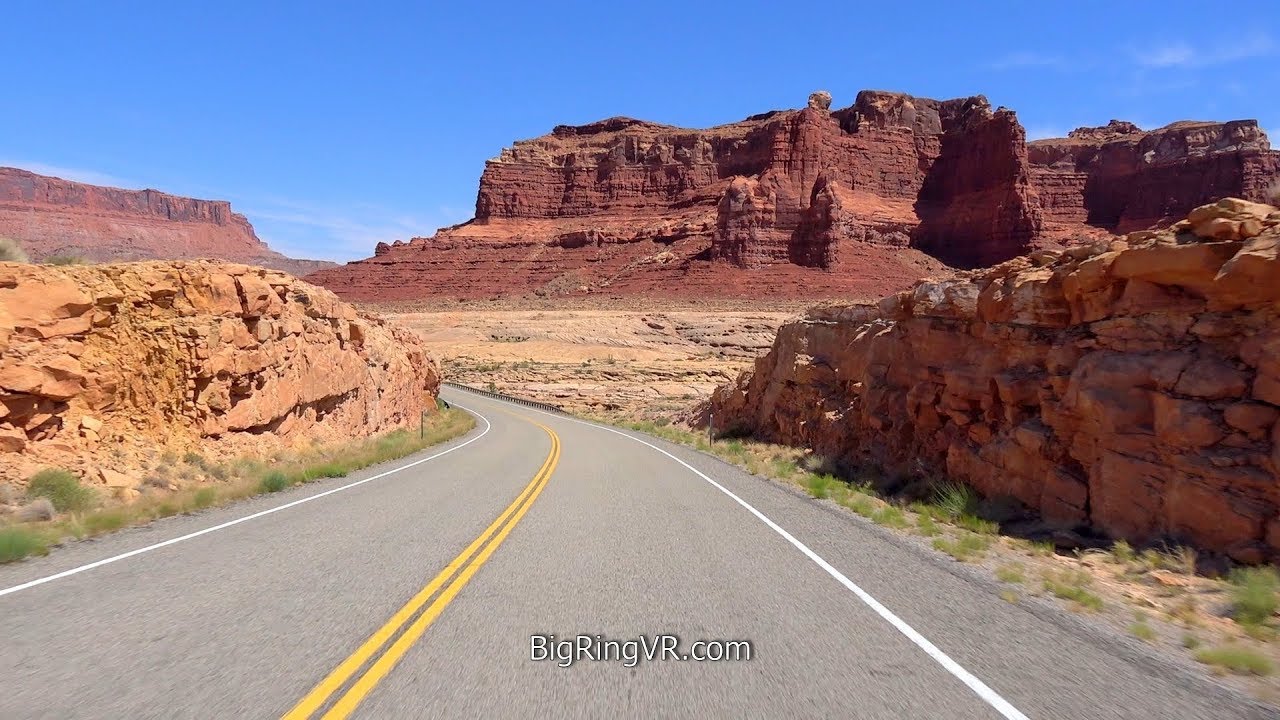 BigRingVR virtual cycling - Tour of Utah (Glen Canyon)