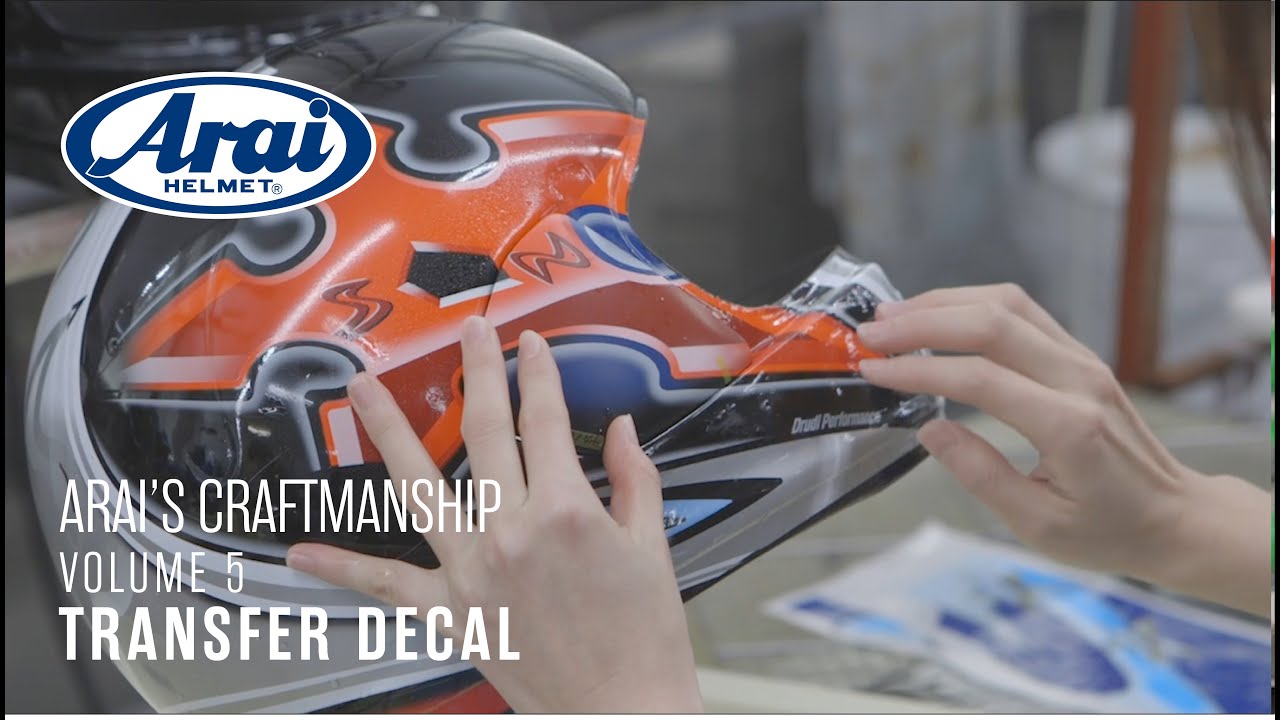 Arai Factory Tour Volume 5 - Transfer Decal