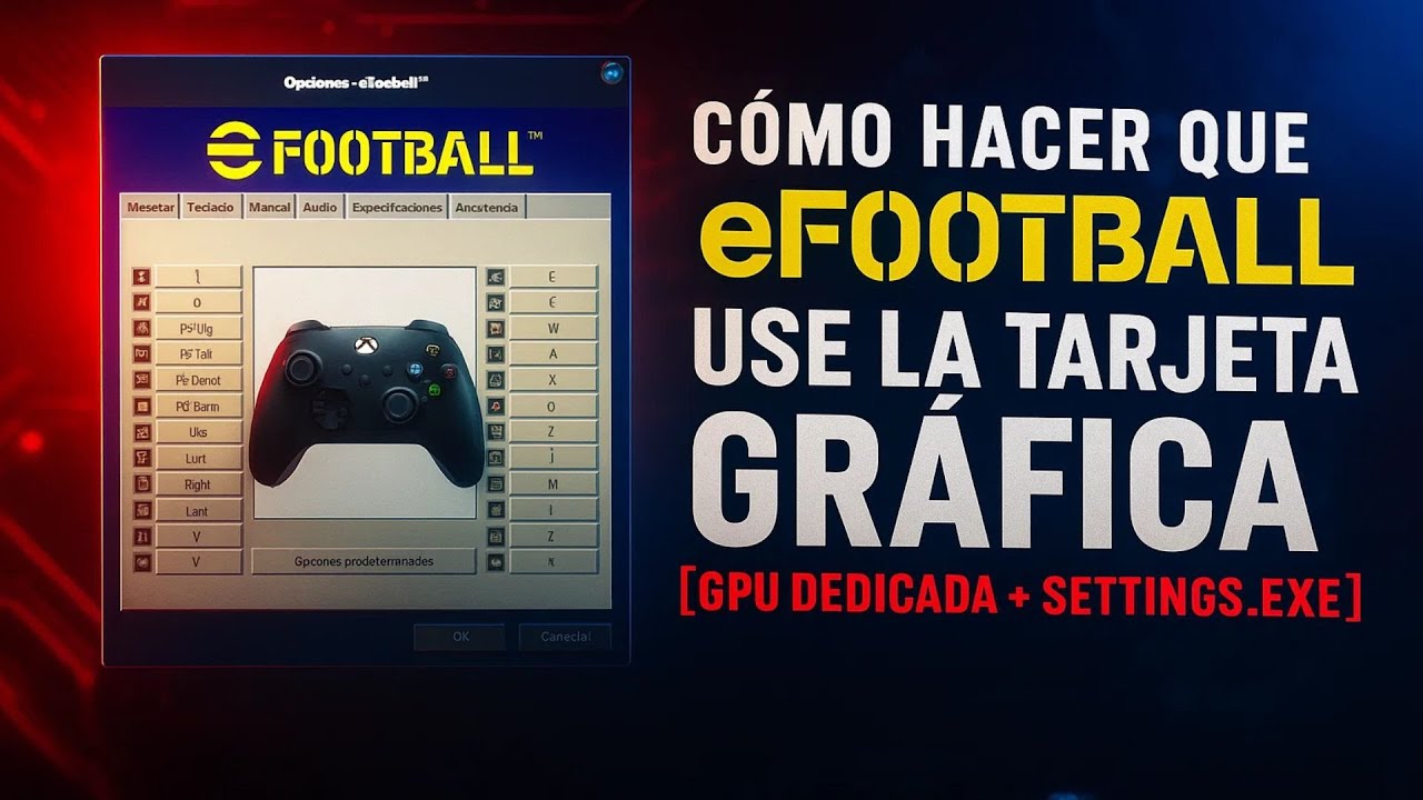 💻 C&oacute;mo hacer que eFootball use la tarjeta gr&aacute;fica en Linux [GPU dedicada + Settings.exe Steam]