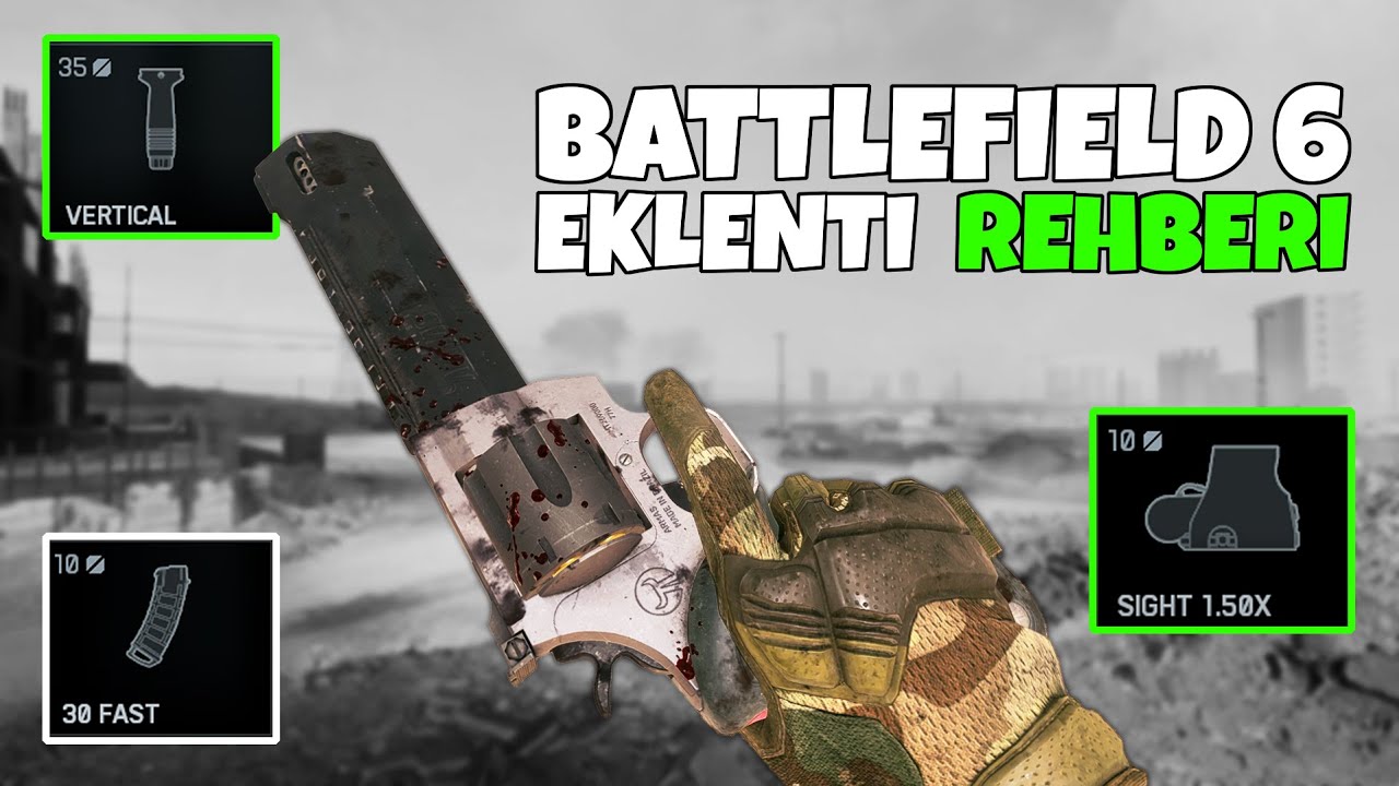 BATTLEFIELD 6 OYUNA BAŞLANGIÇ REHBERİ SİLAHLAR VE EKLENTİLER!!?