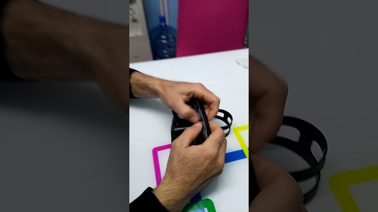cressi super occhio mask disassembly glass (cressinin süper occhio cam sökme)