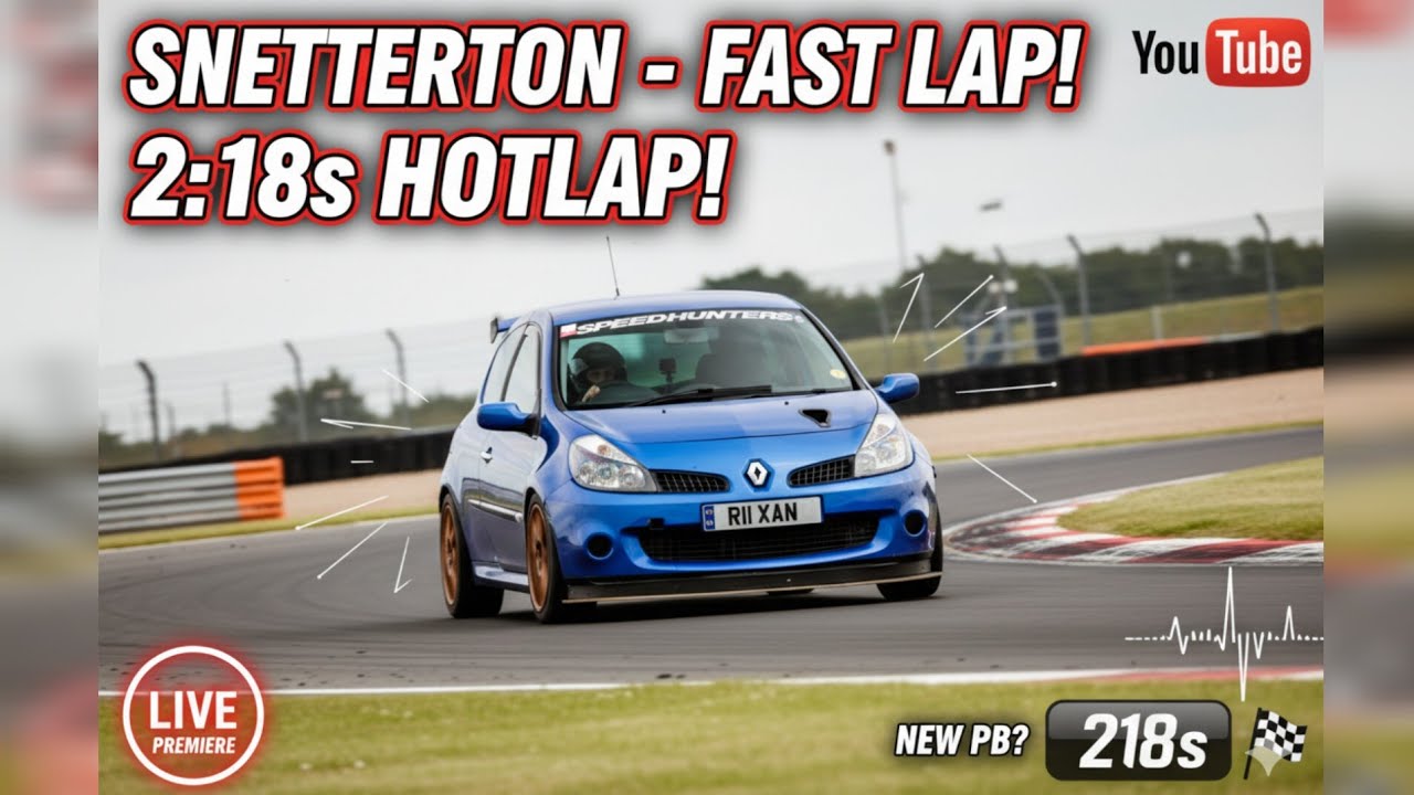 Snetterton 2:18 - Clio 197 Track Day