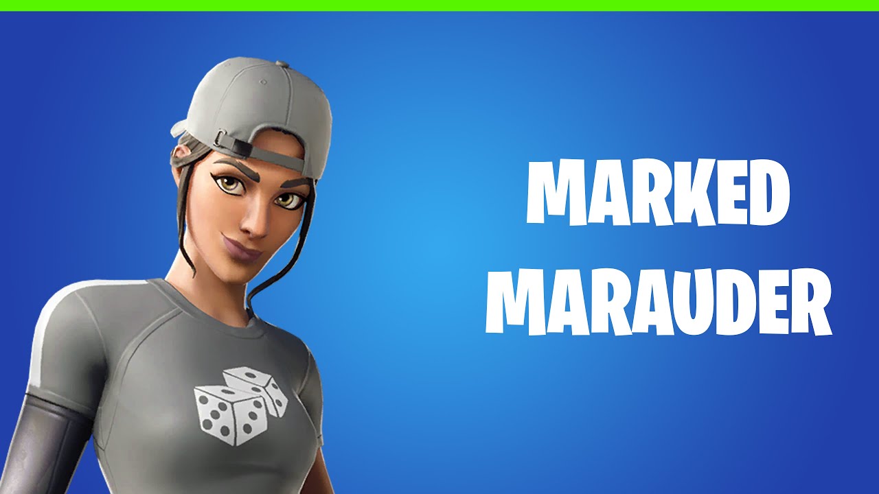 🔥 MARKED MARAUDER SKIN - 360&deg; - FORTNITE 🦙