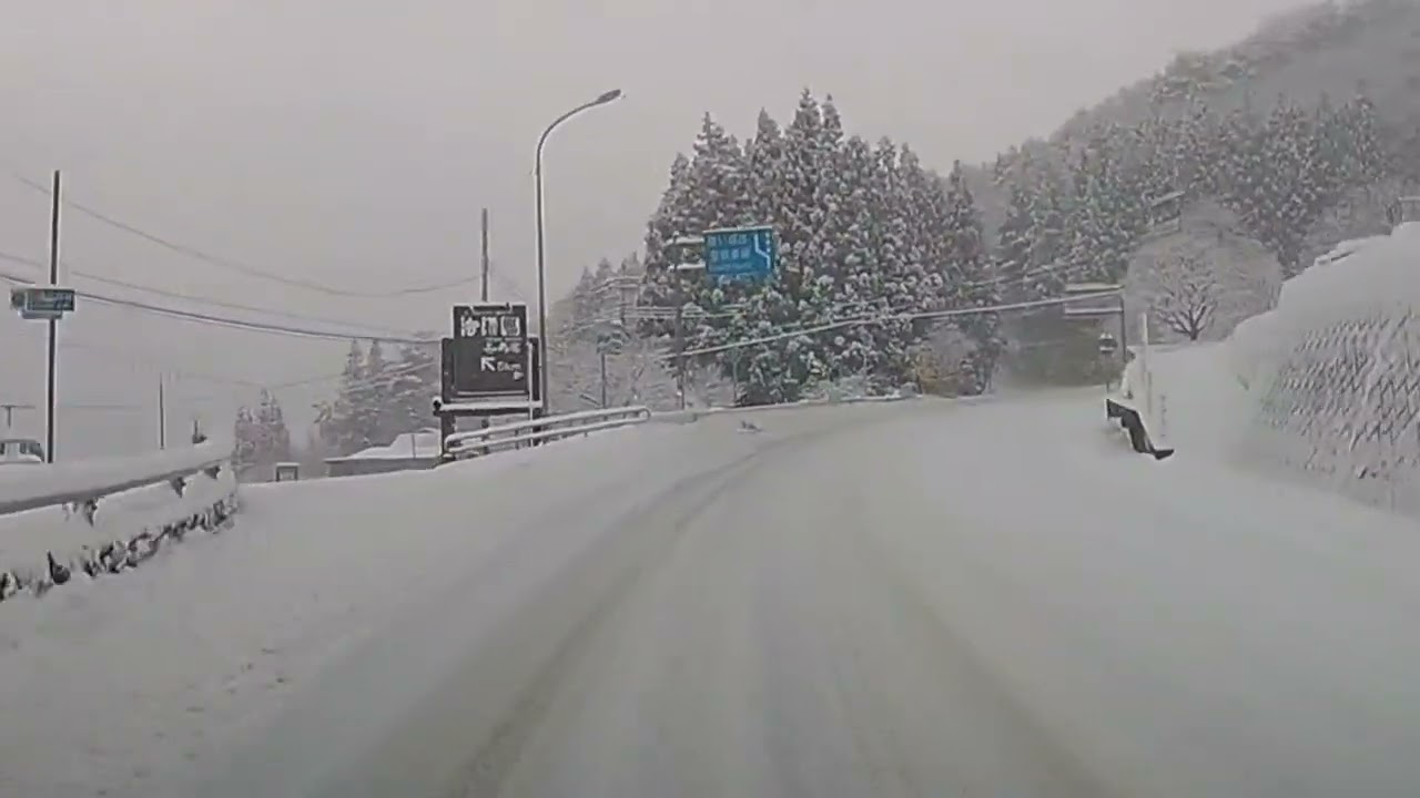 国道17号 三国峠 雪❄ その1😌 2026年1月3日