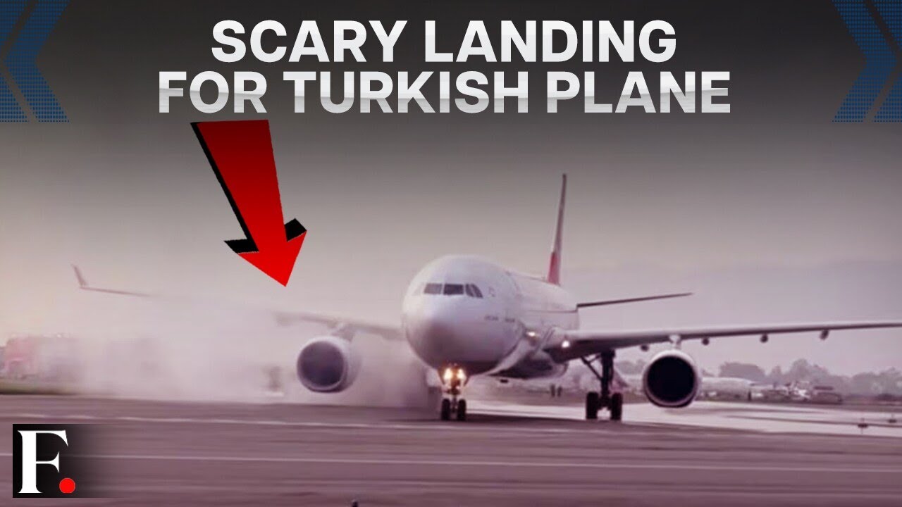 Самолет Turkish Airlines загорелся, самый загруженный аэропорт Непала закрыт на 2 часа | Видео FP