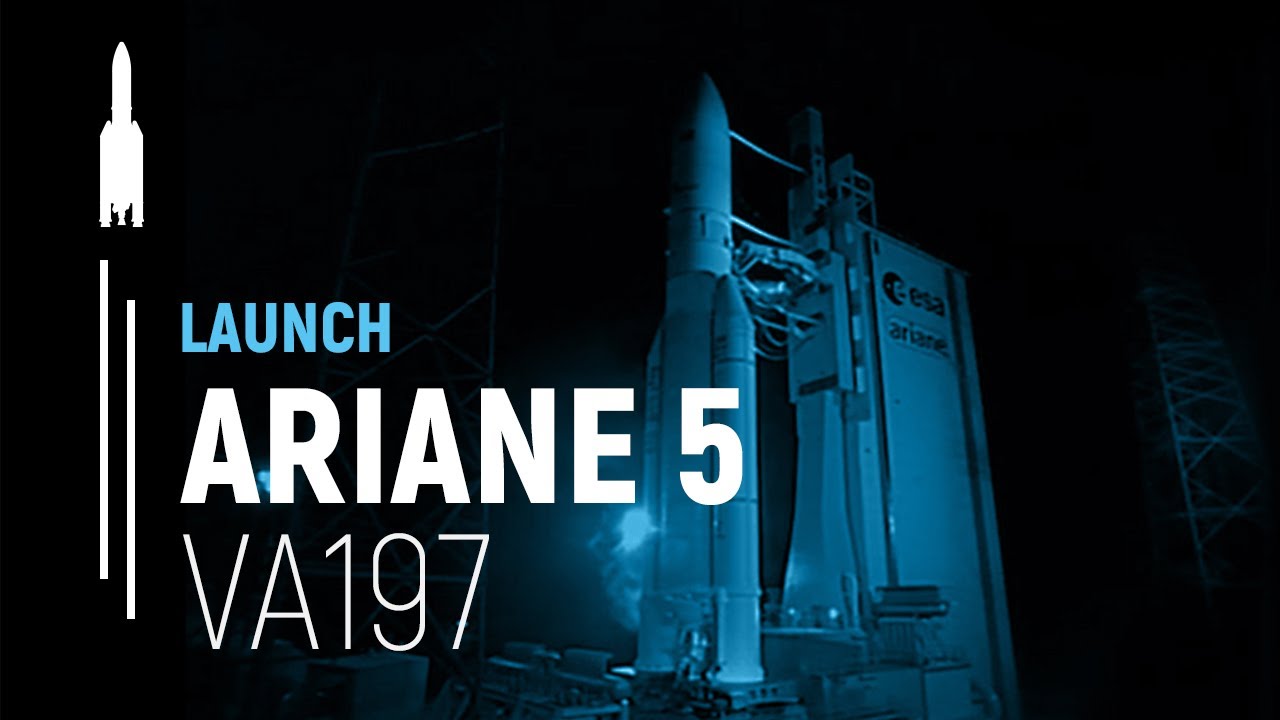 Flight VA197 – W3B / BSAT-3b | Ariane 5 Launch | Arianespace