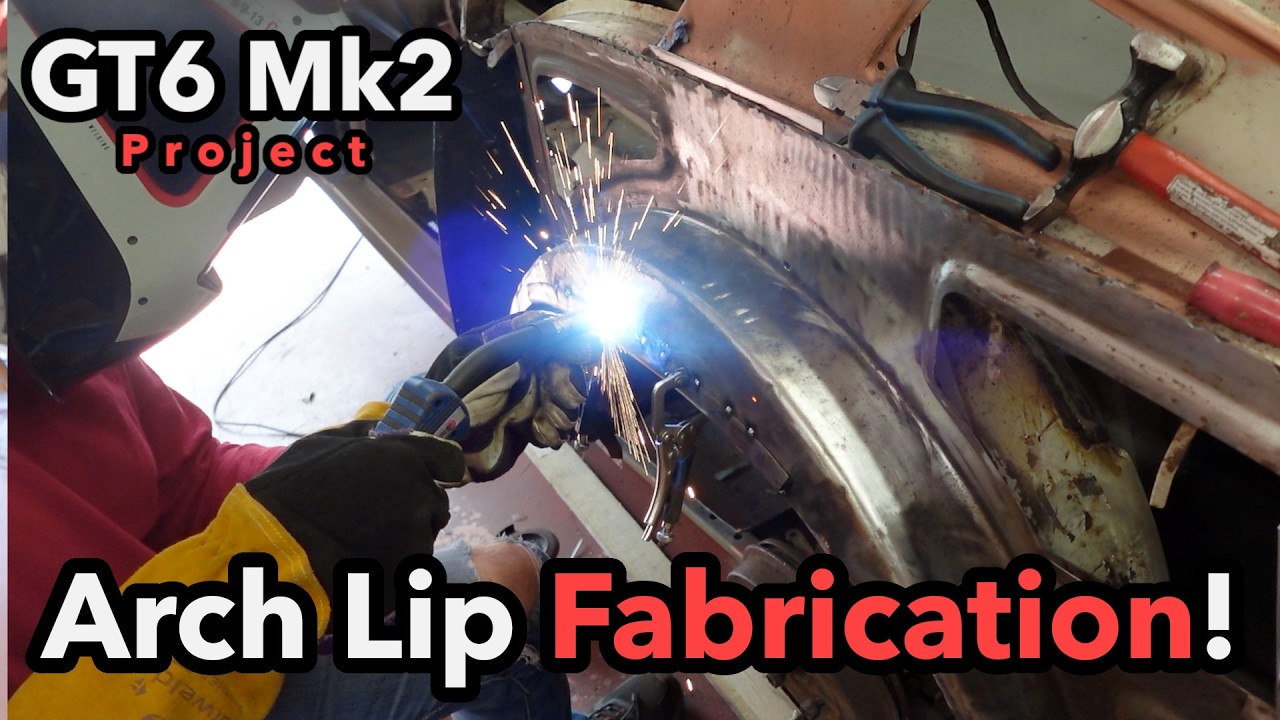Wheelarch Lip Fabrication - With Shrinker Stretcher | 1969 Triumph GT6 Mk2 Restoration | Pt 51