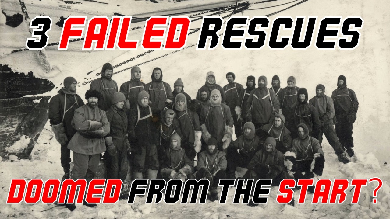 His Ship Was Crushed in Antarctica... Then the Rescue Failed 3 Times