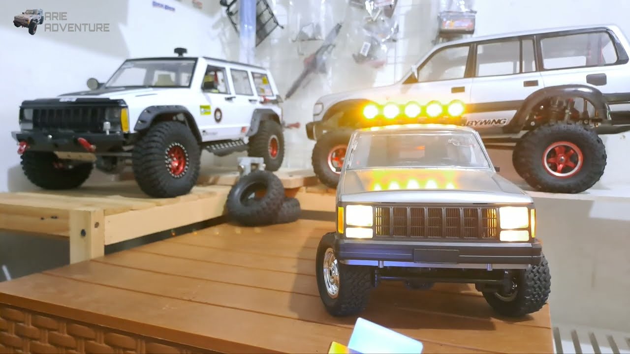 Unboxing Rc Mn78 Jeep Cherokee 1/12 RTR