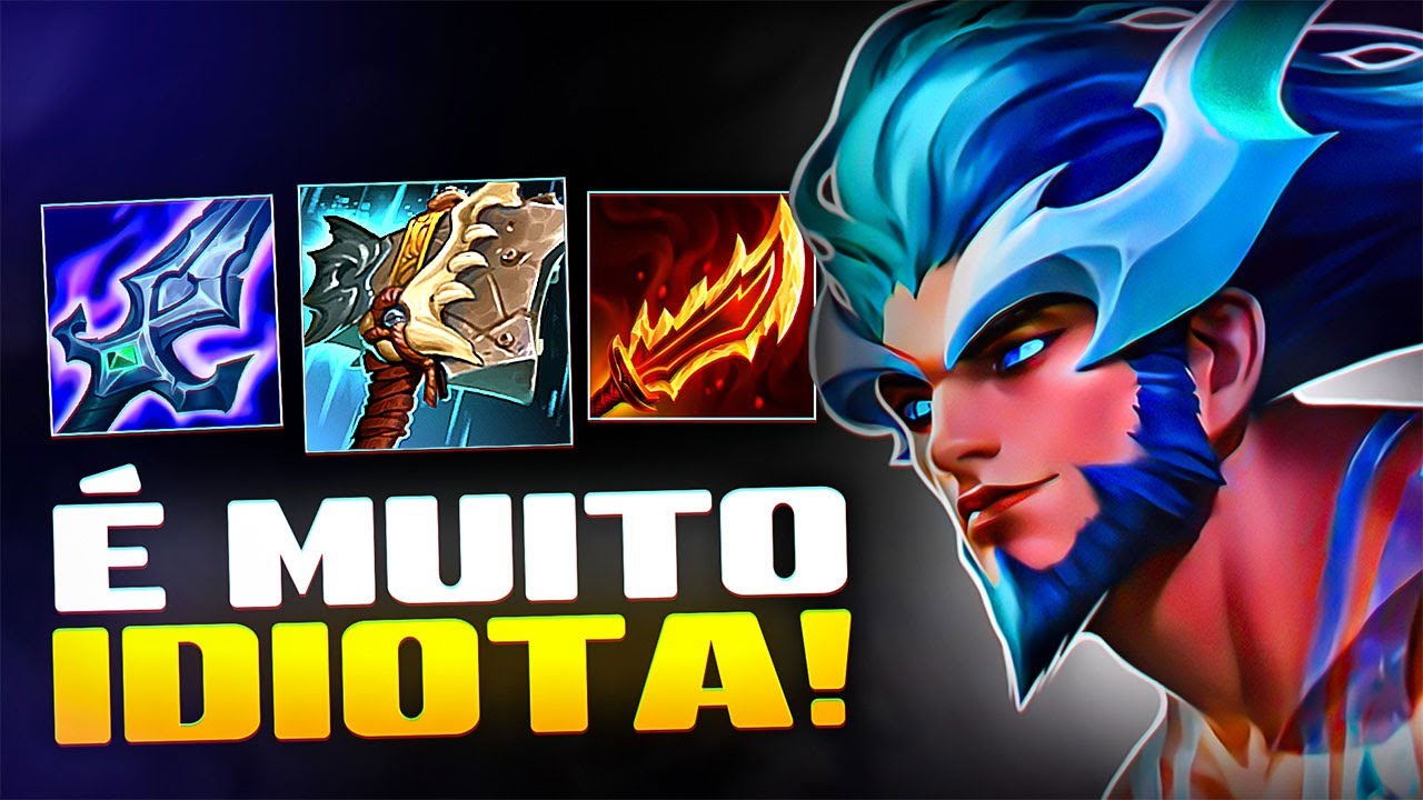 MASTER YI DE QUEBRACASCOS &Eacute; UMA LOUCURA!!!