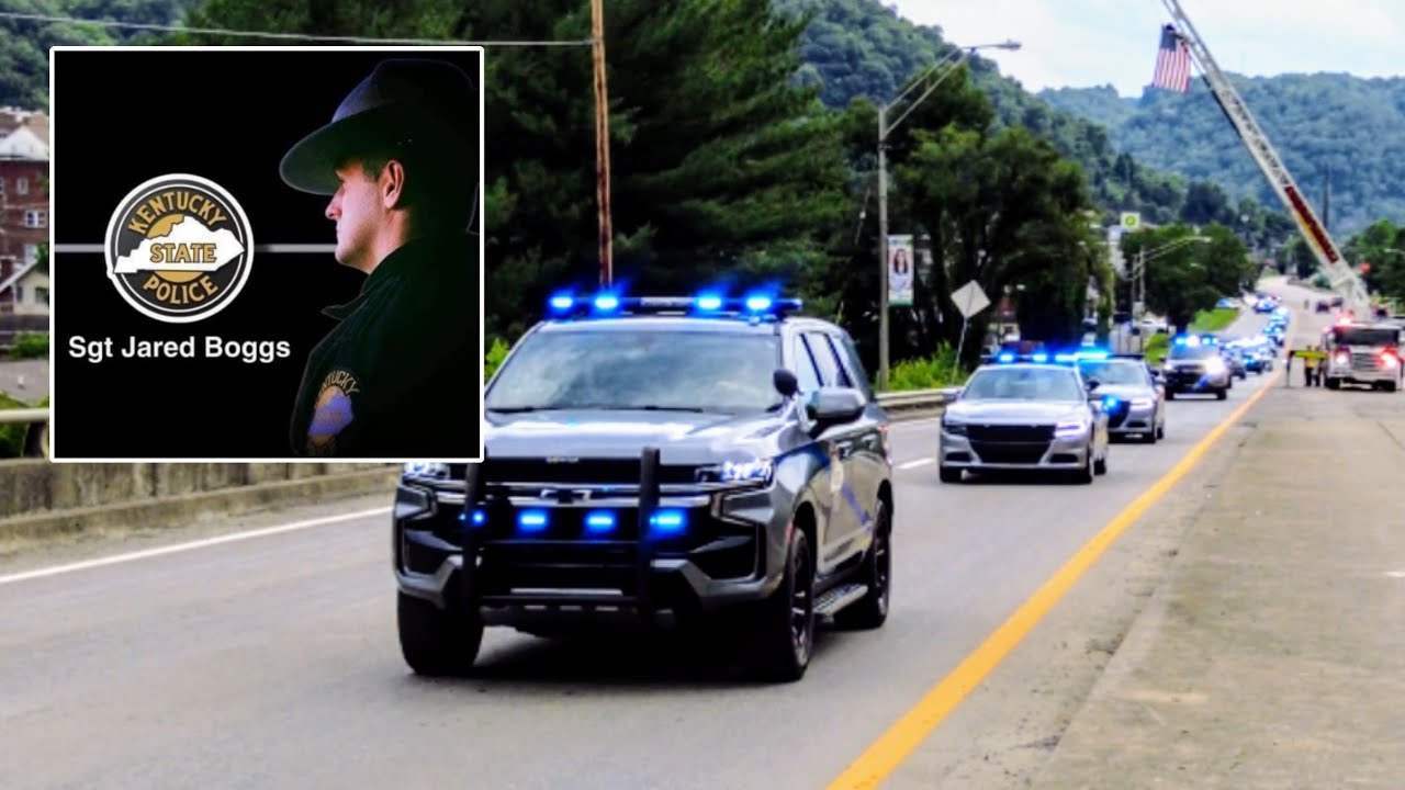 Harlan says a sad Farewell to Kentucky State Police Sgt Jared Boggs