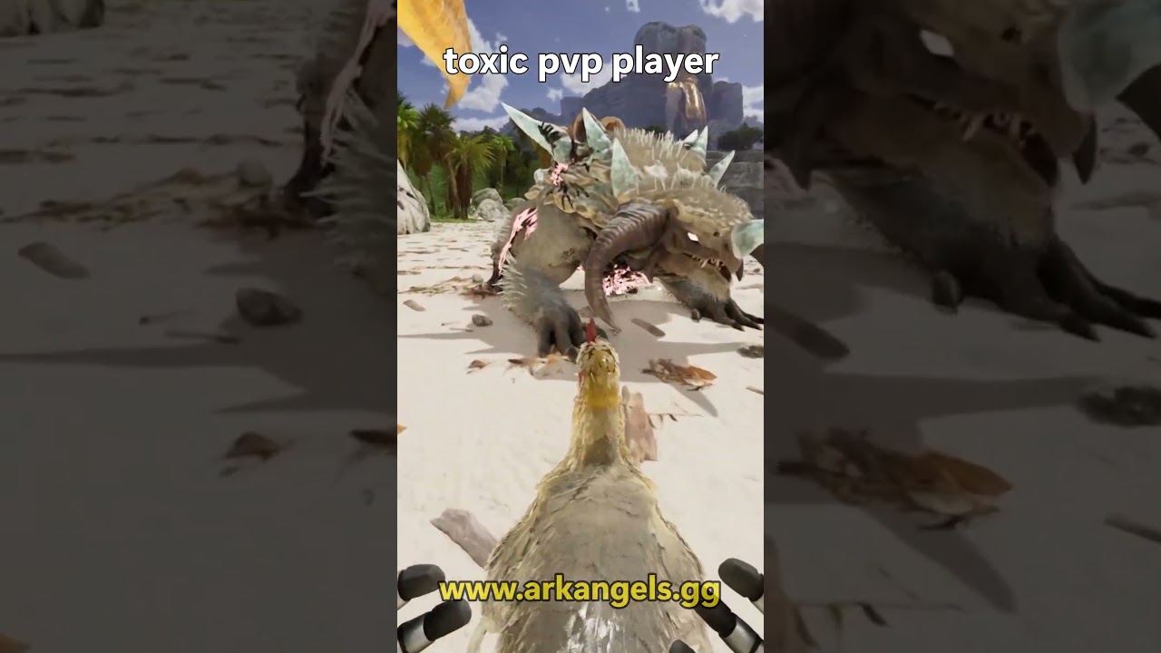 Typical PVP action in ARK Survival Ascended!