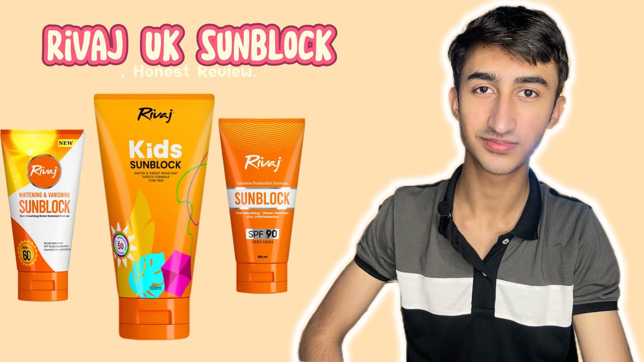 Reviewing Rivaj Uk Sunblock! Honest Review!
