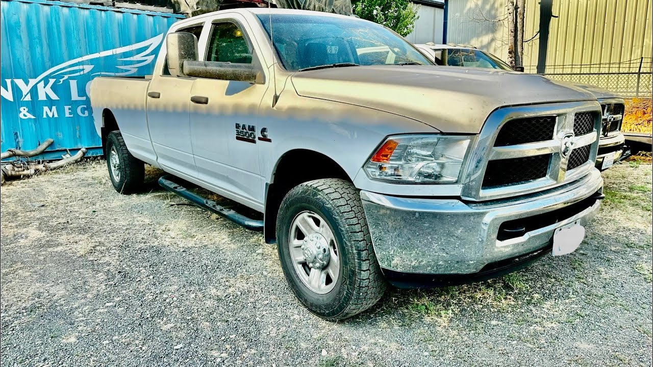 Ram 3500 2018 года выпуска, двигатель 6.7 Cummins. Обновление после 477 000 миль пробега. Турбона...