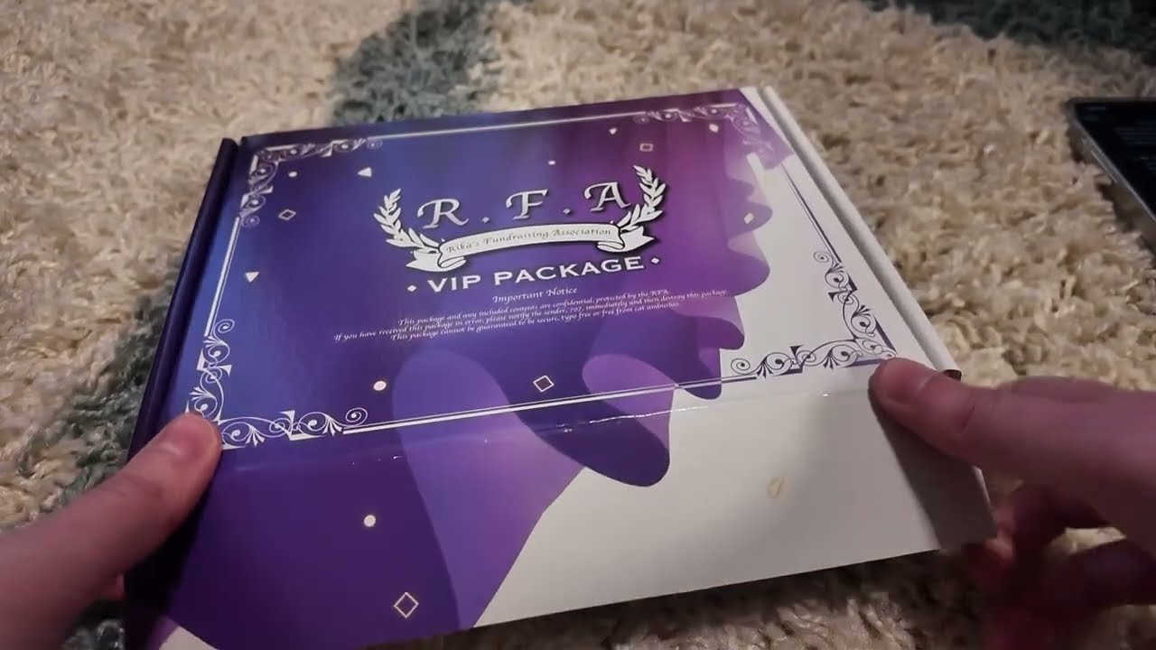 RFA VIP Package Unboxing 2025 | Mystic Messenger Cheritz Merch