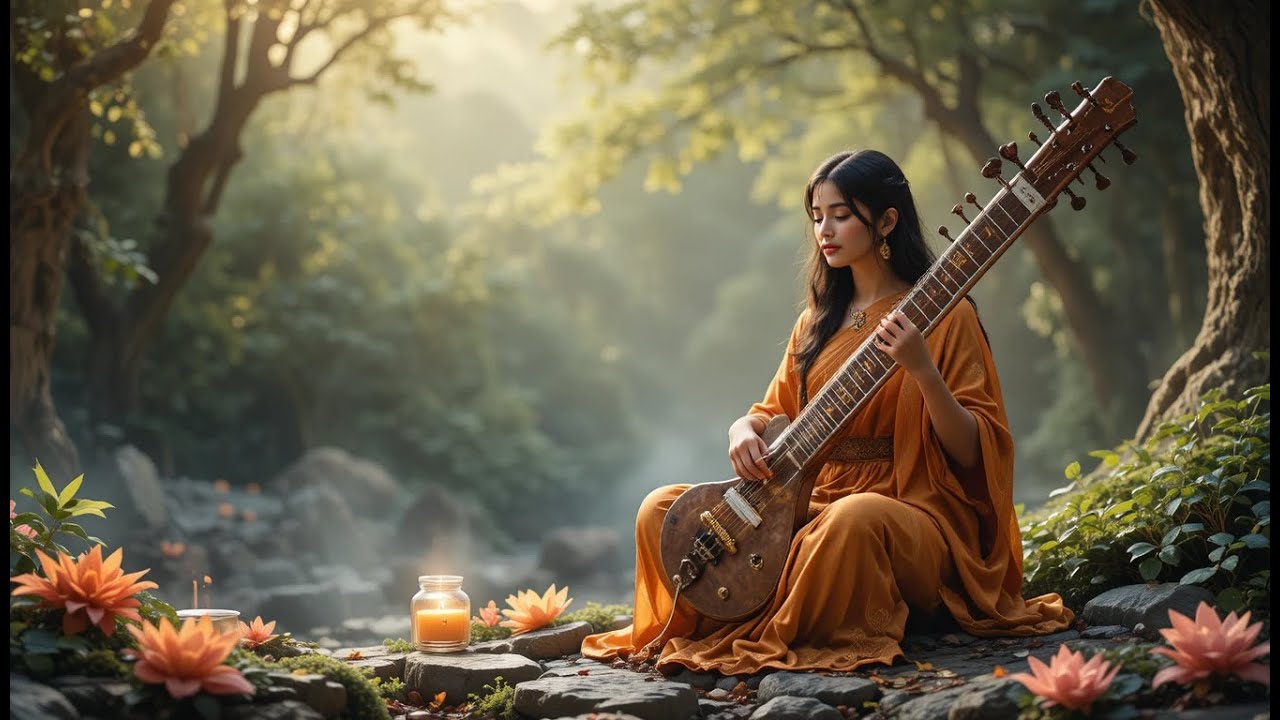 Sacred Sitar | Indian Sitar Music for Meditation, Healing & Deep Focus