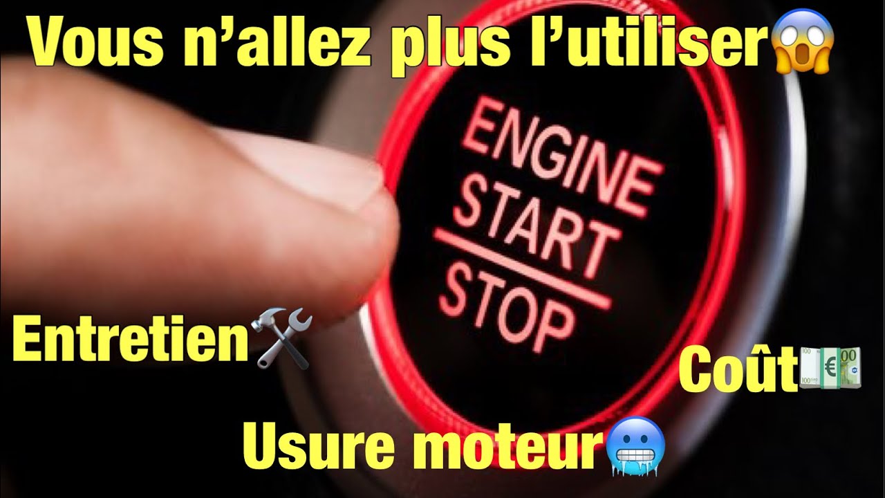 Le Start And Stop abime votre moteur!😬Entretien, cout, r&eacute;paration!💶