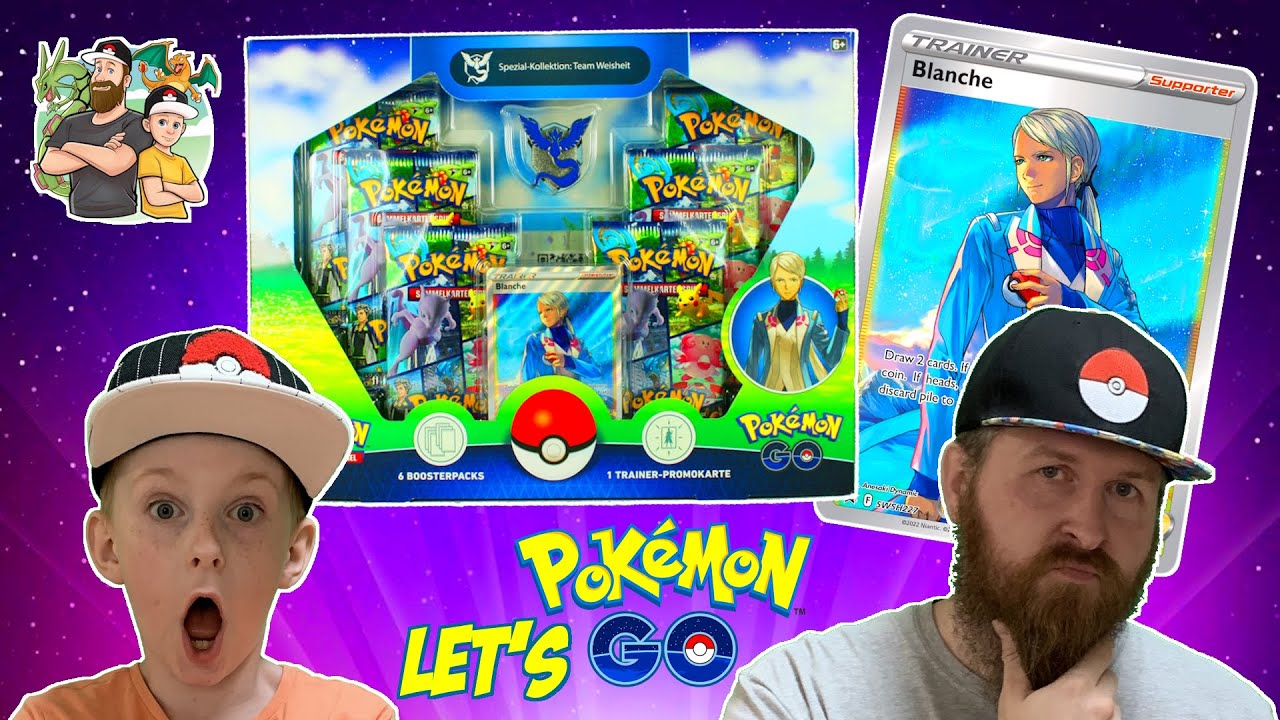 Wie gut ist die Pokémon GO Spezial Kollektion mit Blanche? Booster Opening