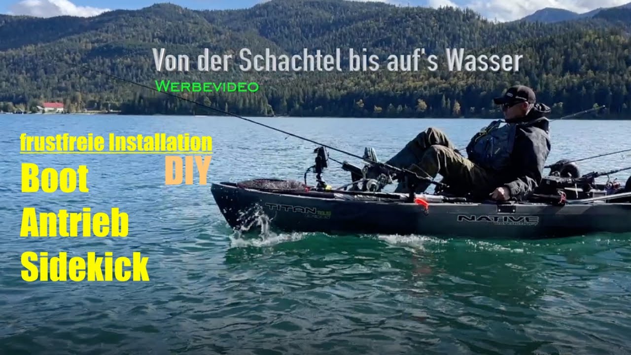 Von der Schachtel bis aufs Wasser