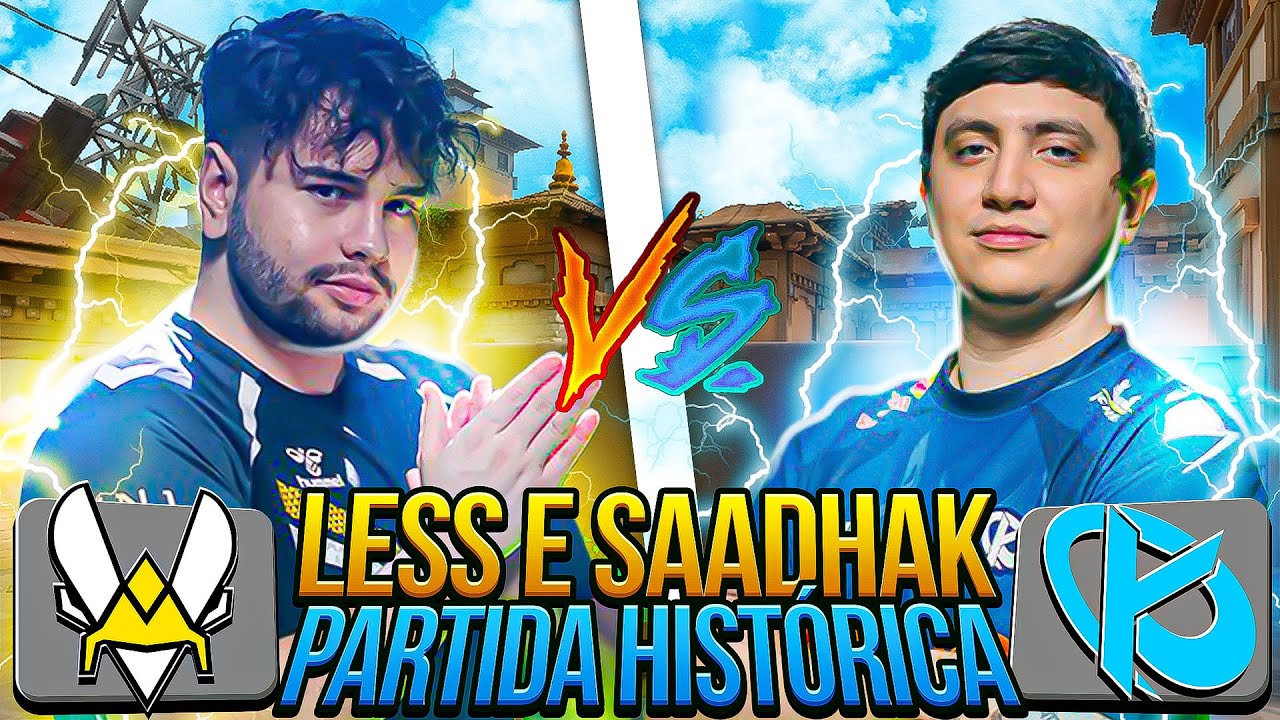 LESS x SAADHAK: CONFRONTO INSANO e FARPAS no MEIO DO JOGO! Vitality x KC [Melhores Momentos]