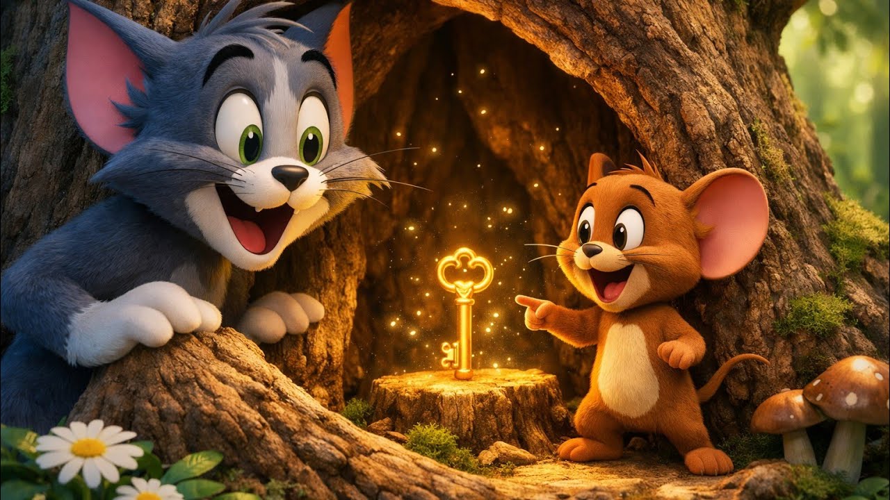 Tom & Jerry 🐱🐭 | Magical Key Adventure | Part 18 | 3D Cartoon Story