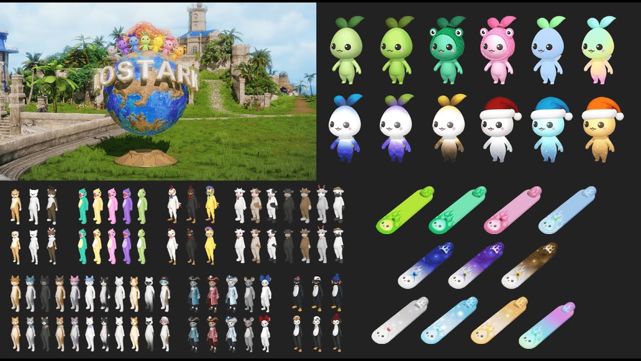 EVERY LOST ARK GIFT AND HOW THEY LOOK IN GAME?! MOKOKO PET, MOKOBOARD & NEW ANIMAL SKIN GIFT PACKAGE