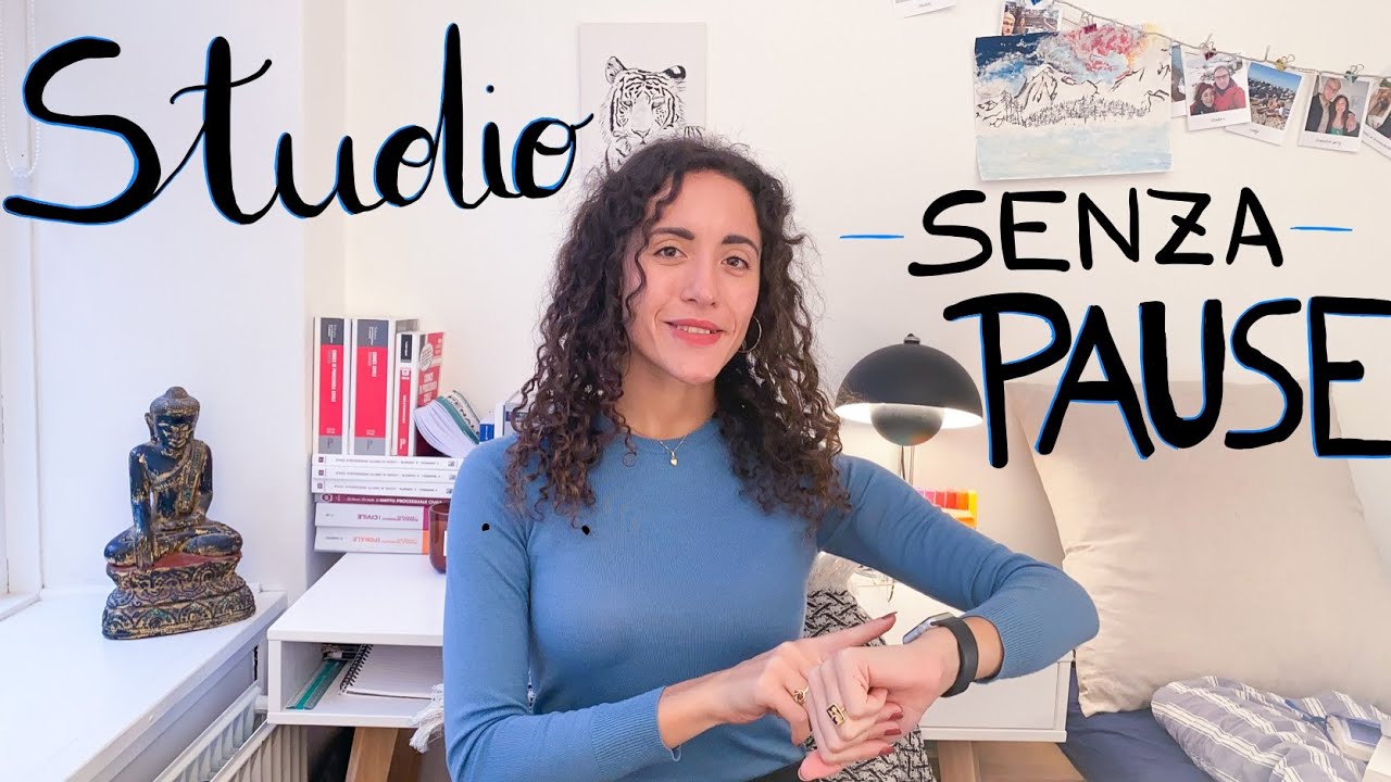 Perché e come studio senza pause | studiare senza distrarsi