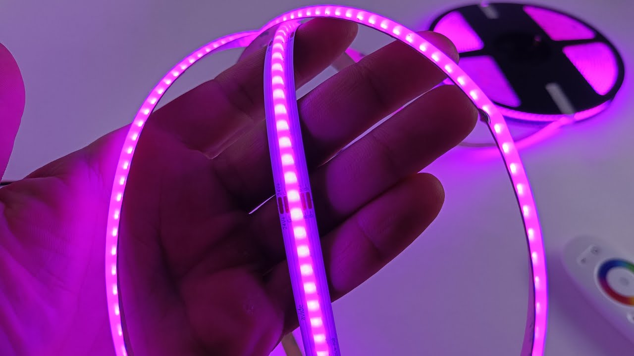 Ezt már én is nagyon VÁRTAM - COB RGB szalag teszt