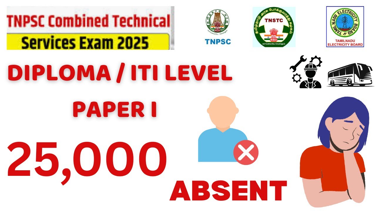 TNPSC CTSE 2025: Cut Off Marks for Diploma & ITI | Official Absent List Details | Step-by-Step Guide
