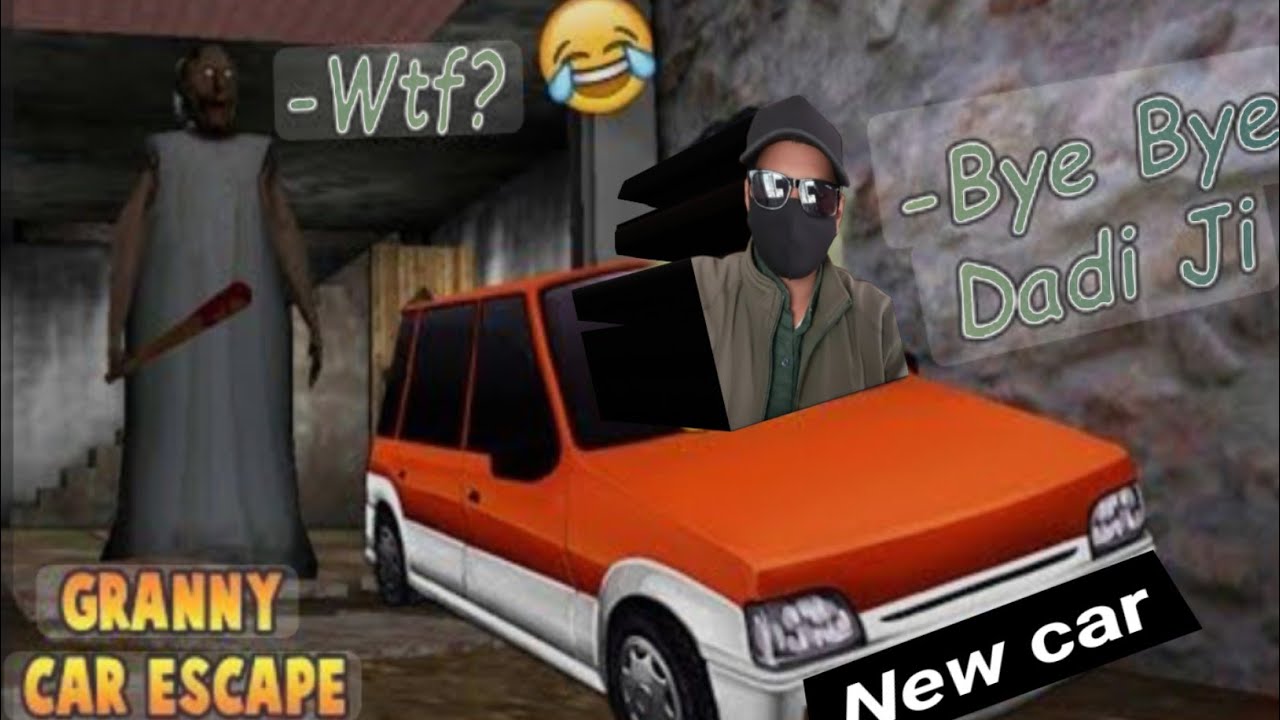 Granny Car Escape Full Gameplay Hindi | All Item Locations Granny Ki Car Chura Li 😂 | 