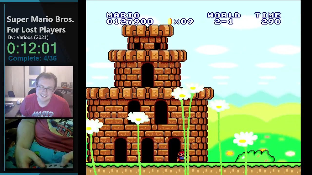 Super Mario Bros. For Lost Players - Full Playthrough