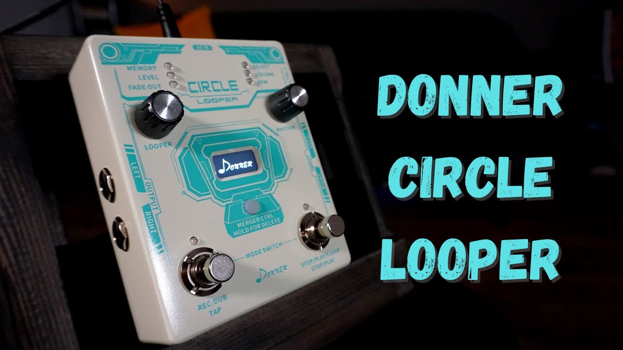 Доступная педаль Loop — Donner Circle Looper