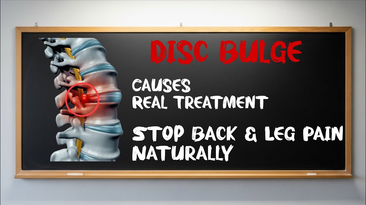 Disc Bulge Causes & Real Treatment | Stop Back & Leg Pain Naturally