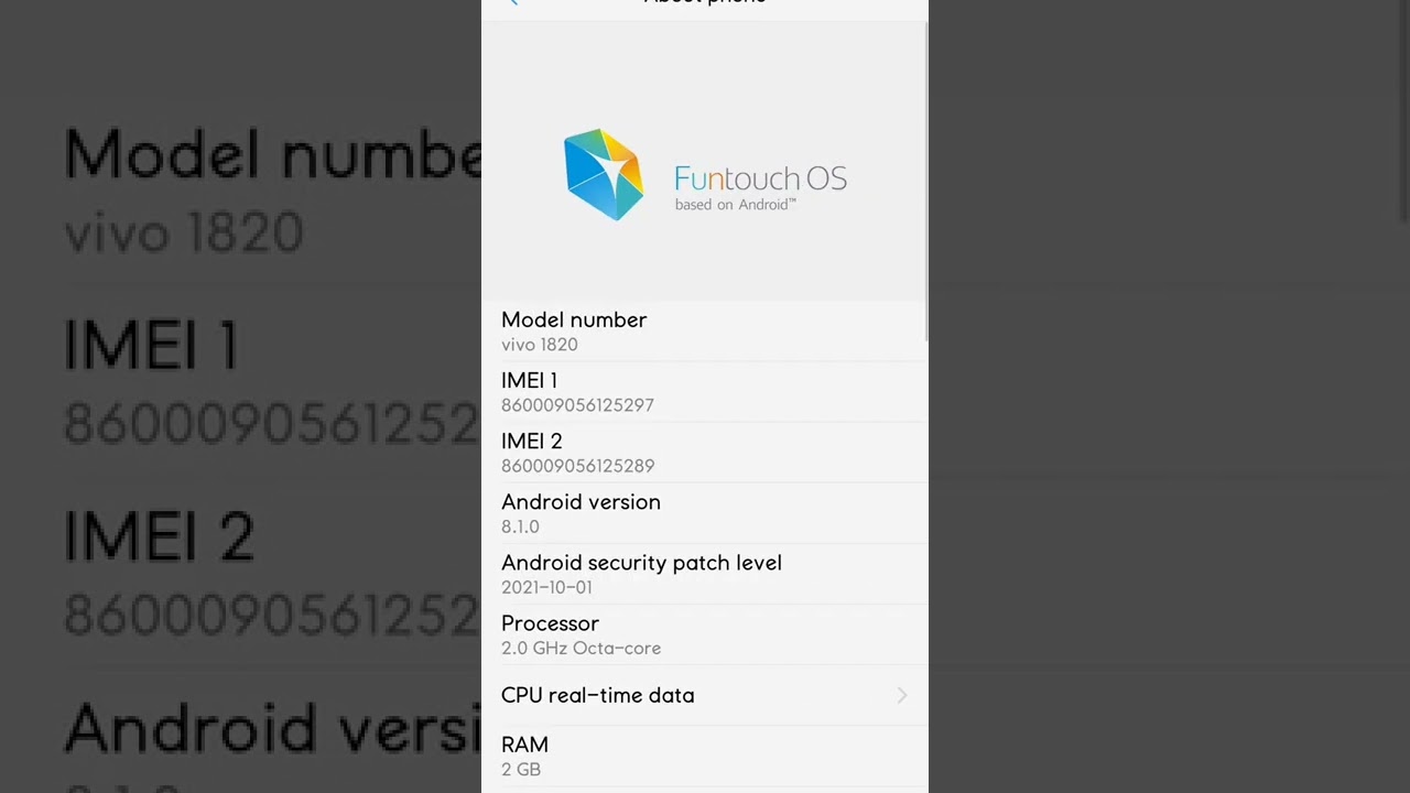 No get any more update in vivo y91i 😣😪😮🙃