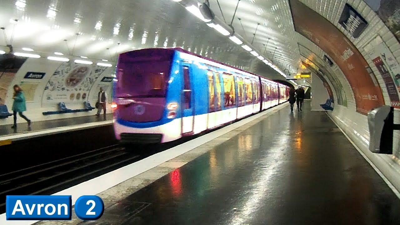 Аврон | линия 2 : Парижский метрополитен ( RATP MF01 )