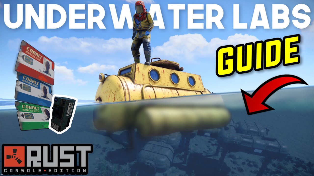 *BEST* Rust Console Underwater Labs & Submarines GUIDE