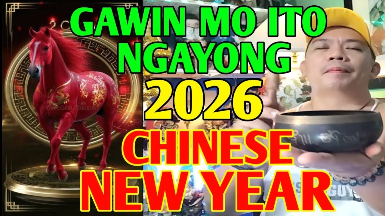 GAWIN MO ITO NGAYON BAGO MAG CHINESE NEW YEAR. 