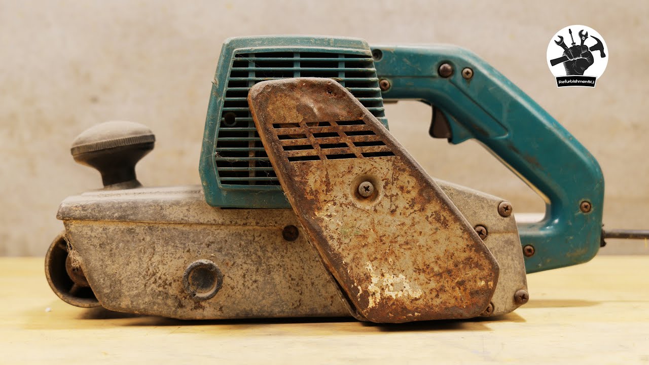 From Rusted Junk to POWERHOUSE: Full Restoration of a Makita 9401 Belt Sander