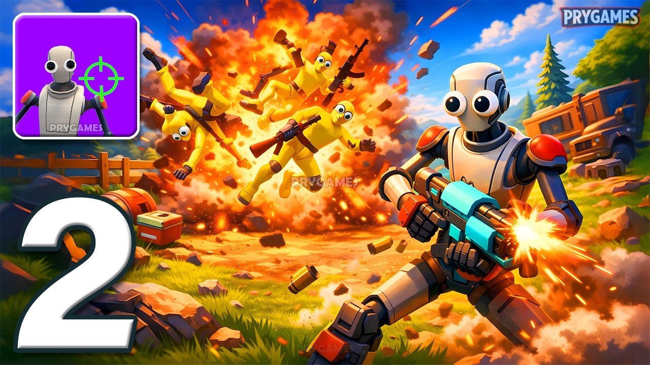 Ragdoll Shooting - Gameplay Walkthrough Part 2 - Ragdoll Shooting Game (Android, iOS)