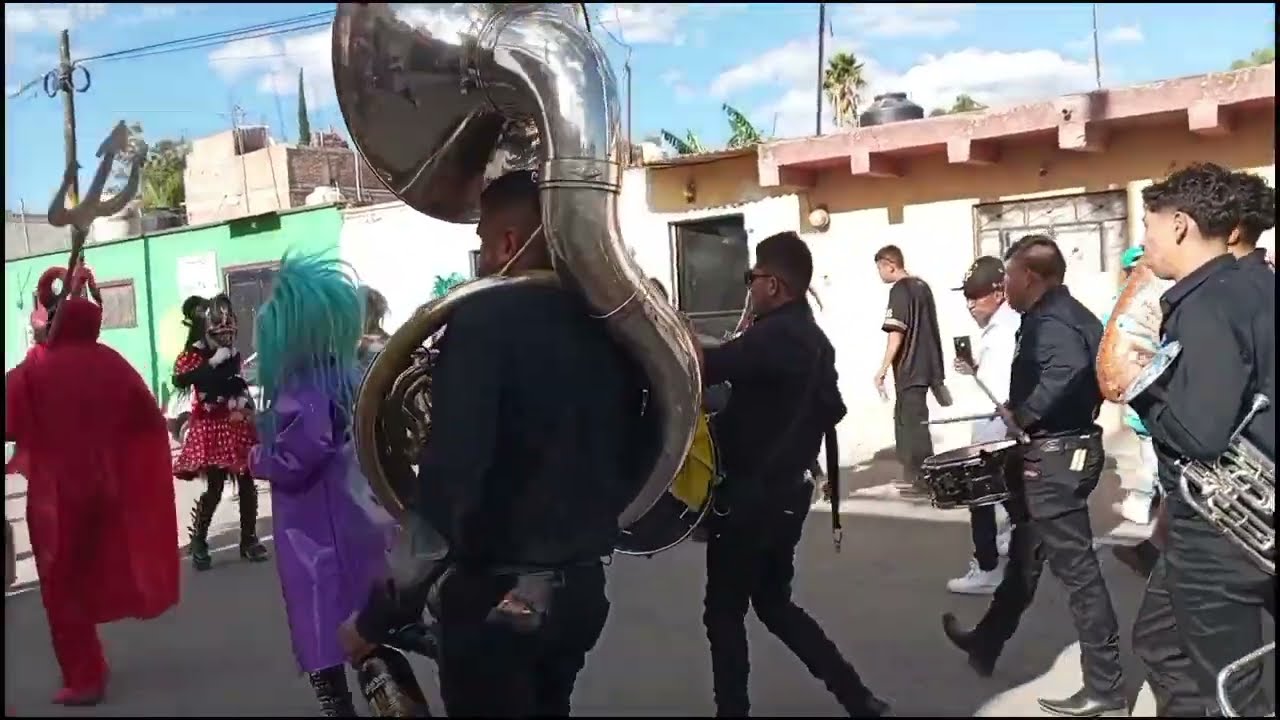 BANDA PITUFOS | EN PINTO QRO | FIESTA A LA SANTA CRUZ