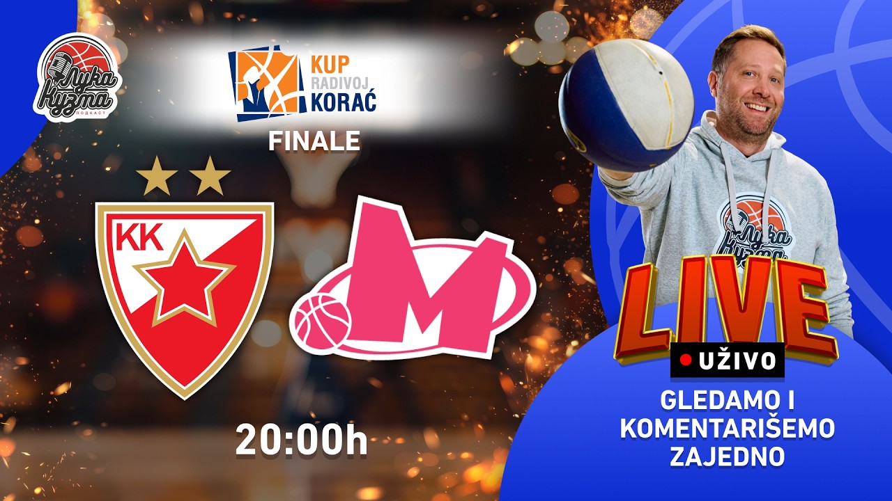 Crvena zvezda - Mega | finale KRK 2026 LIVE