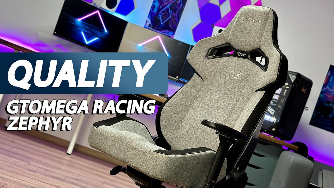 GTOmega Racing Zephyr - THIS IS MY NEW CHAIR!