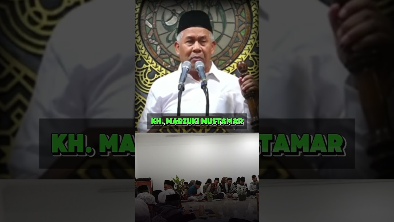 KH. Marzuki Mustamar Ceramah Tentang Sunnah 