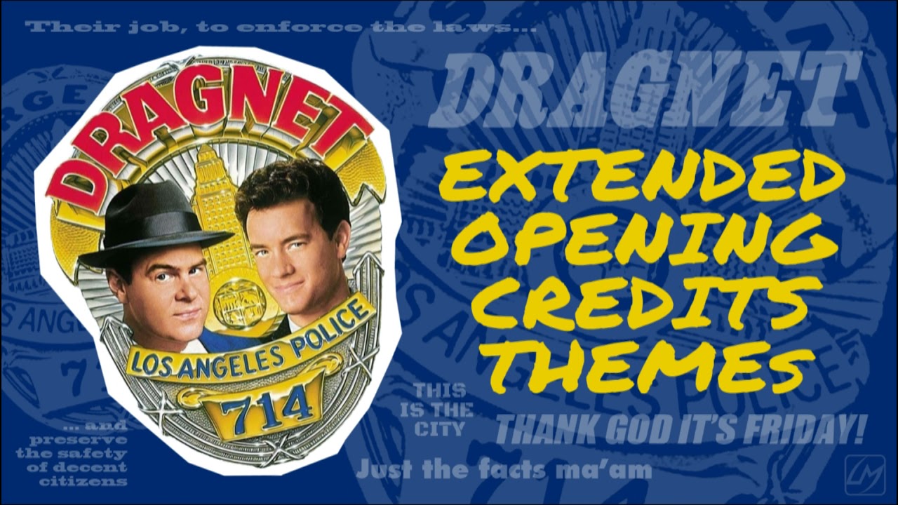 Dragnet Extended Opening Credits Themes (1987 Movie)
