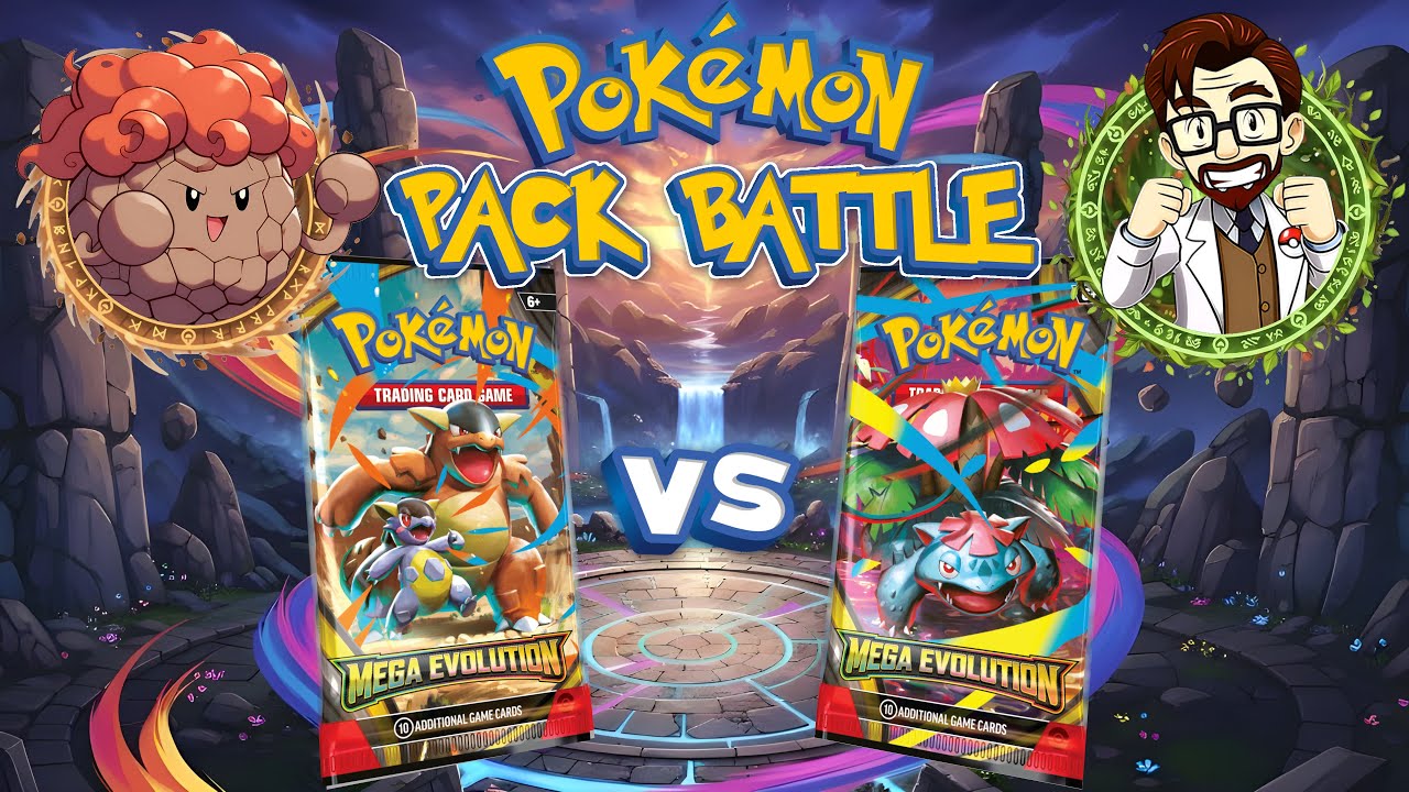 🧬 Mega Evolution Round 2: Son vs. Dad Pack Battle! Hunting a Secret Rare Pokémon Card 🏆